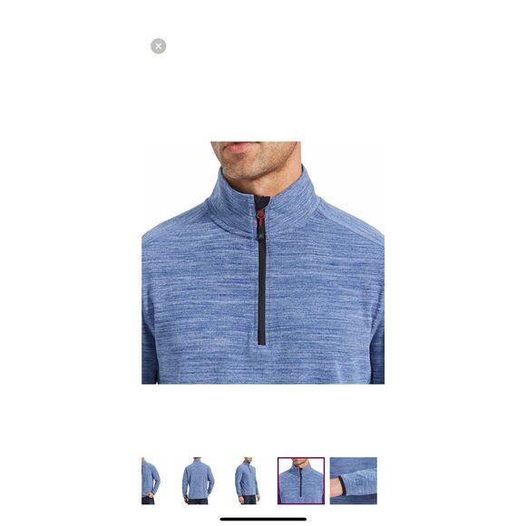 Avalanche Men’s Quarter Zip Sweater XL Blue  Activewear - Picture 4 of 7